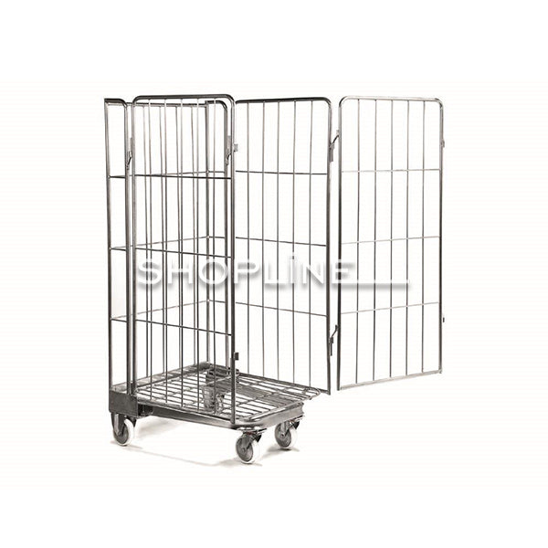 حاوية لف قابلة للطي