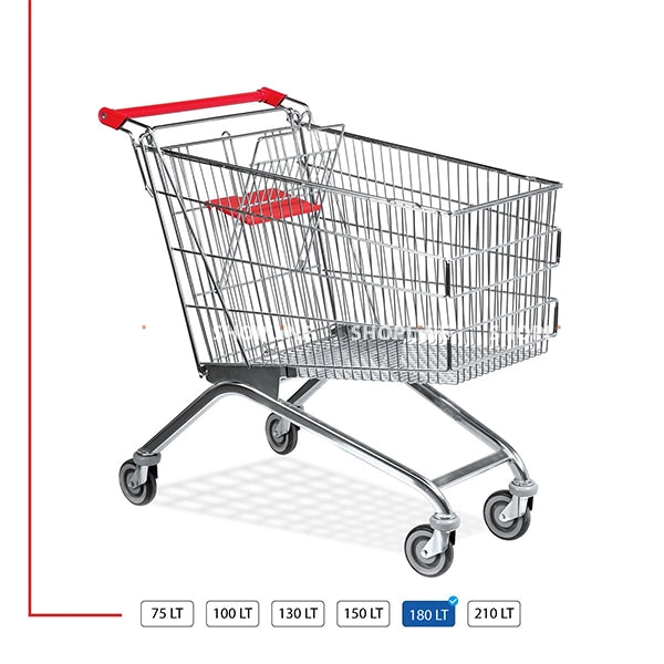 Leylak Shopping Trolley With Baby Seat (75L - 210 L)