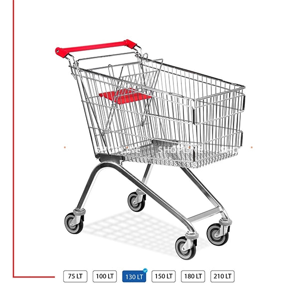 Leylak Shopping Trolley With Baby Seat (75L - 210 L)