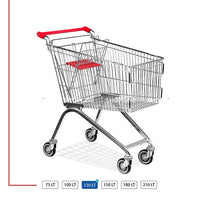 Leylak Shopping Trolley With Baby Seat (75L - 210 L)
