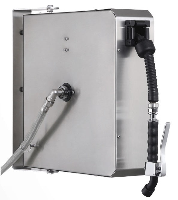 RETRACTABLE PRE-RINSE FAUCET WITH REEL HOSE