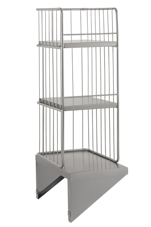 BOTTLE STAND WITH SHELVES