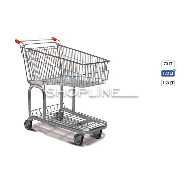 Construction Market Shopping Trolley (70L - 160L)