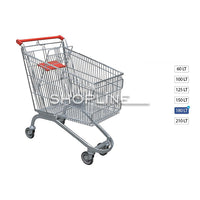 Steelcar Shopping Trolley With Baby Seat (60L - 210 L)