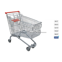 Steelcar Shopping Trolley With Baby Seat (60L - 210 L)