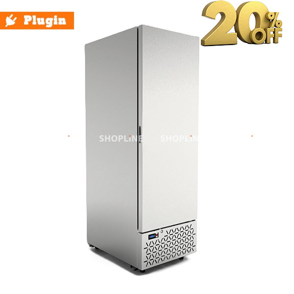 Vertical Solid Door Freezer GELOBOX INOX
