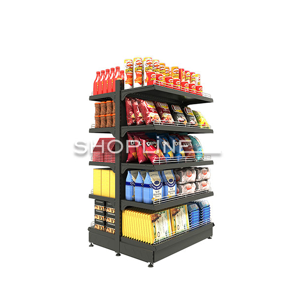 Gondola shelving unit