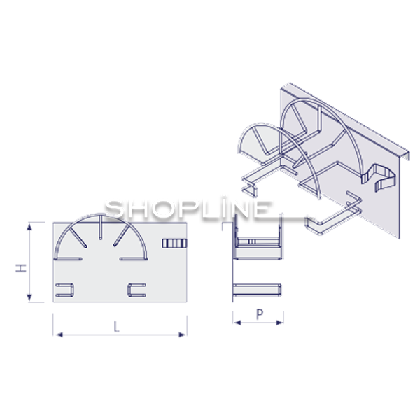 Hose Holder for Rear Bar