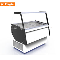 Ice Cream Display Freezer ATHENA 9 Premium Scoop
