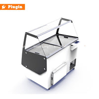 Ice Cream Display Freezer ATHENA 9 Premium Scoop3