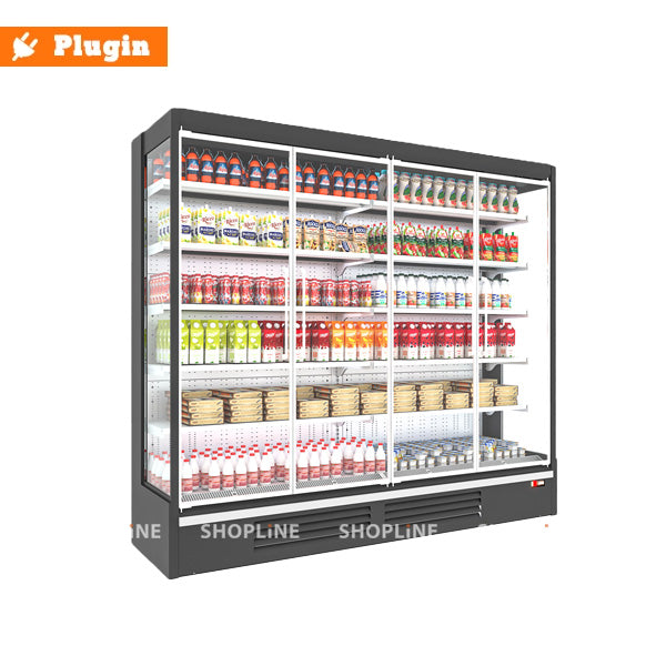 Multideck Cabinet Nisus with Doors - Plug-in