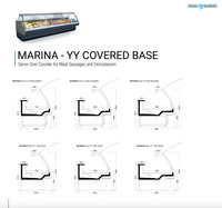 Serve Over Counter Marina Standard Curved - Remote