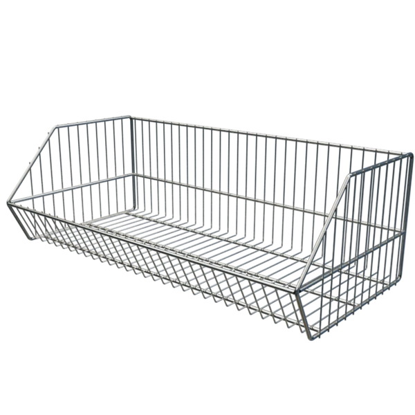 Top Shelf Basket Shelf 30x30x133 cm  It allows you to display your products in an orderly manner in the store.  It is a practical and useful product because it is portable .  It ensures that products are kept at the forefront.  It is among the frequently preferred sales support products .   It is a preferred product especially in boutique and garment stores, supermarkets and DIY stores .