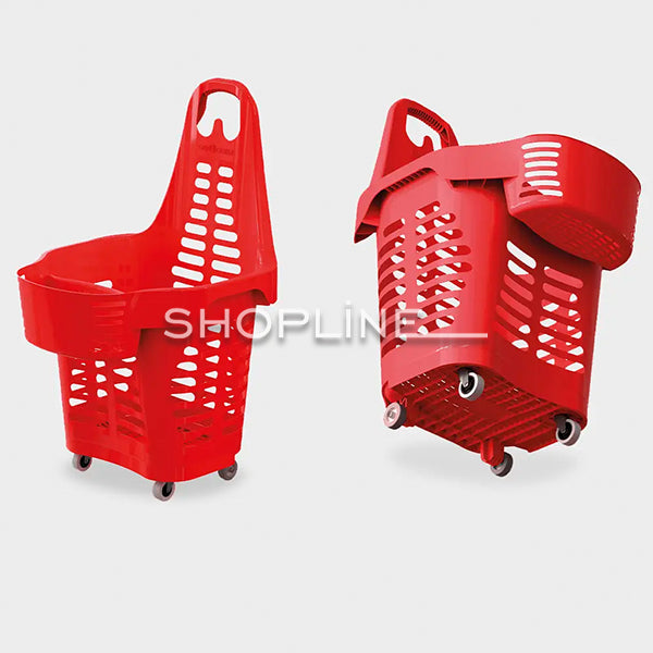 Shopping Basket - Gendouble (50ltr + 5ltr)- 4x rotating wheels