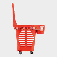 Shopping Basket - Gendouble (50ltr + 5ltr)- 2x rotating wheels & 2x fixed wheels