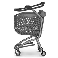 86 Liter Eco Black Shopping Cart