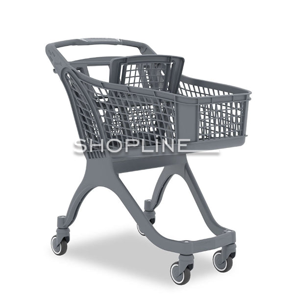 Plastic Shopping Trolley With Baby Seat 100 LT