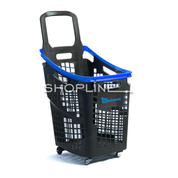 65L Shopping Basket on Wheels
