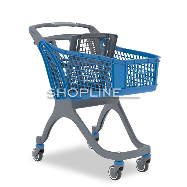 Plastic Shopping Trolley With Baby Seat 100 LT