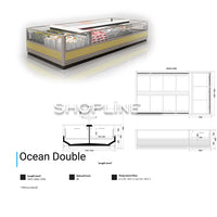 Island Freezer Ocean Double - Remote