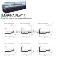 Serve Over Counter Marina Flat - Remote