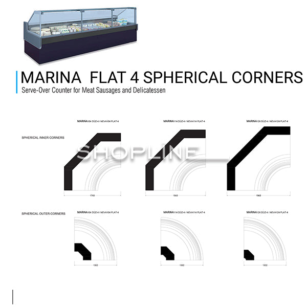 Serve Over Counter Marina Flat - Remote