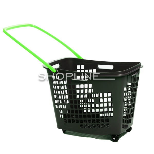 55L Shopping Basket on Wheels