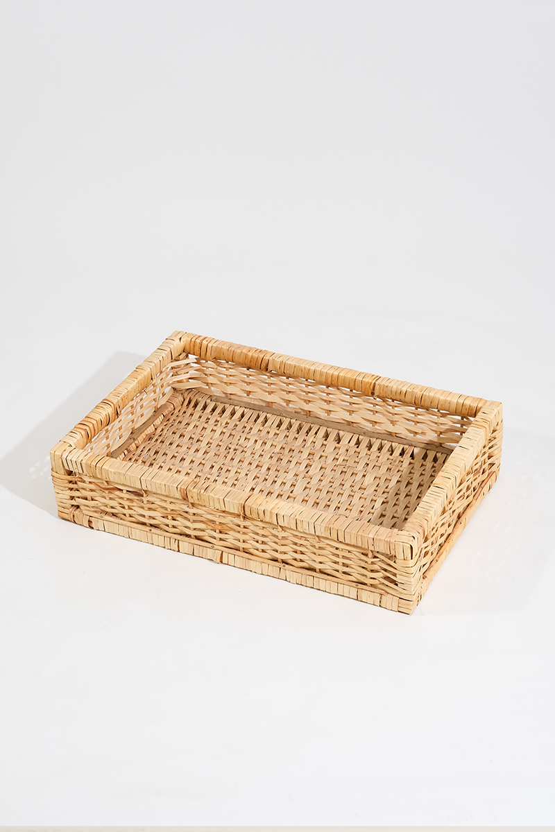 Wooden and Wicker Displays