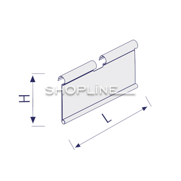 Label Holder For Wire Hook L5 cm