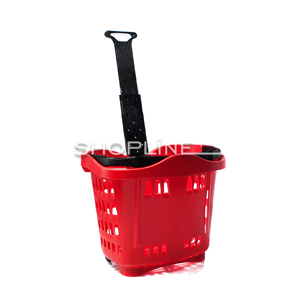 Genslide Rolling Shopping Basket (43 ltr capacity)