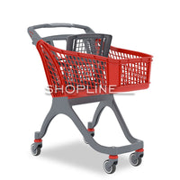 Plastic Shopping Trolley With Baby Seat 100 LT