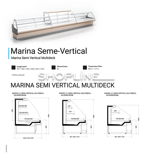 Serve Over Counter Marina Semi Vertical - Remote/Plug-in