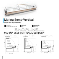 Serve Over Counter Marina Semi Vertical - Remote/Plug-in