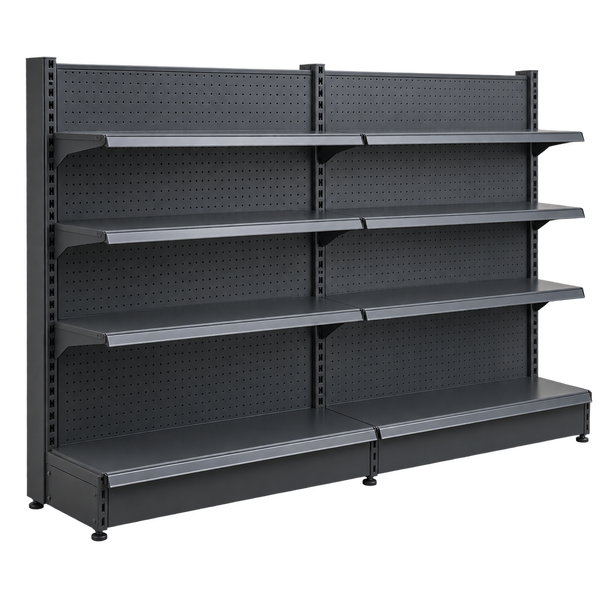 Supermarket shelving units